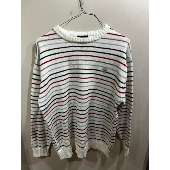 Southpole Other - South Pole Sweater Pullover Men’s Large Authentic Collection White VTG Preppy